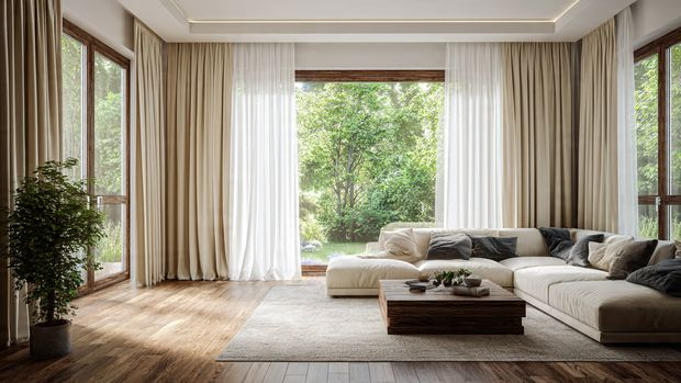 12 Curtains Living Room Ideas for a Stylish, Modern & Elegant Space 1 12 Curtains Living Room