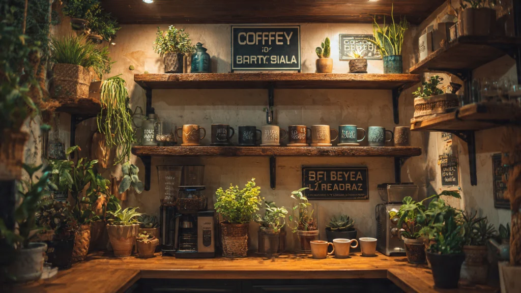 14 Coffee Bar Ideas to Create a Stylish, Functional & Cozy Coffee Corner at Home 14 Coffee Bar for Small Apartments