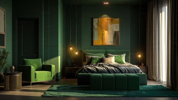 13 Green Bedroom Ideas for a Calm, Stylish & Refreshing Bedroom 1 13 Green Bedroom Ideas