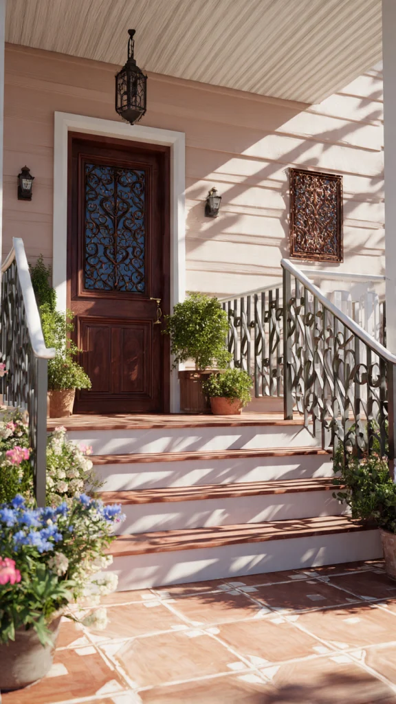 15 Front Porch Decor Ideas to Transform Your Home’s Entrance 15 Outdoor Art & Decor