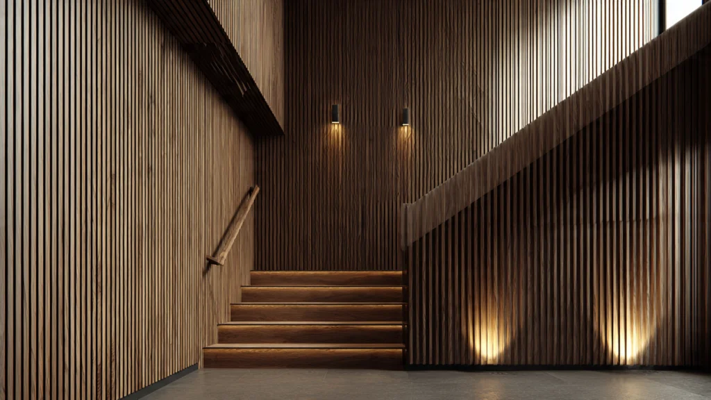15 Stair Railing Ideas: Stylish, Modern & Creative Designs for Your Home 16 Full Wall Panel + Integrated Railing