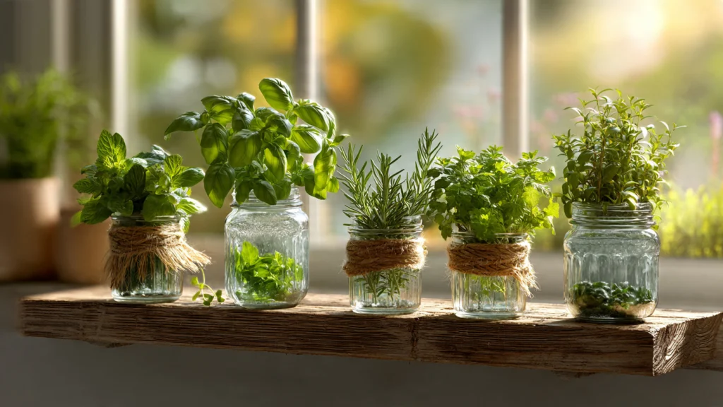 13 Small Garden Ideas: Creative, Modern & Space-Saving Designs 3 Mini Herb Garden for Daily Kitchen Use