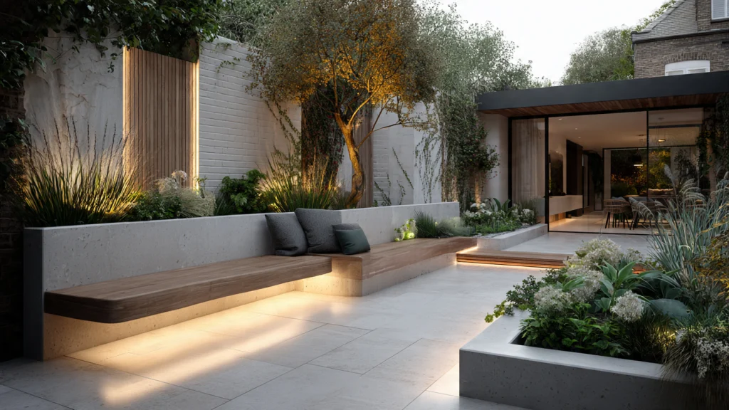 13 Garden Ideas to Create a Beautiful, Peaceful & Modern Outdoor Space 4 Modern Minimalist Garden Design
