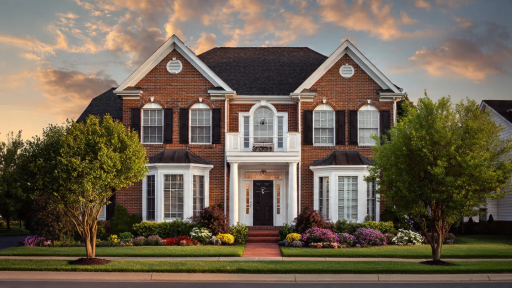 15 Colonial House Exterior Ideas That Define Timeless Elegance 4 Symmetrical Colonial House Exterior Design