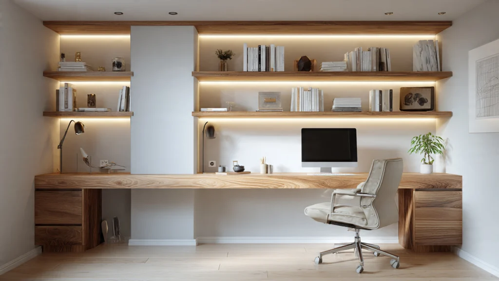 15 Basement Remodel Ideas to Transform Your Space (Modern, Practical & Inspiring Designs) 4 Basement Home Office