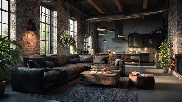 16 Living Room Designs: Stunning Ideas for Modern, Cozy & Stylish Spaces 4 Industrial Living Room Design