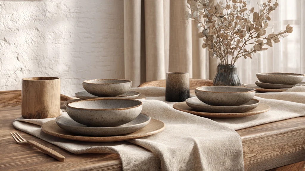 12 Fun Natural Table Settings: Creative, Stylish & Eco-Friendly Ideas for Every Occasion 5 Linen Napkins & Cotton Fabrics for Soft Elegance