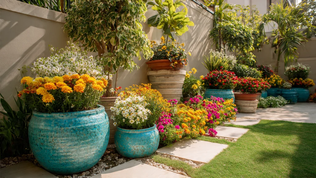13 Garden Ideas to Create a Beautiful, Peaceful & Modern Outdoor Space 5 Budget-Friendly Garden Idea