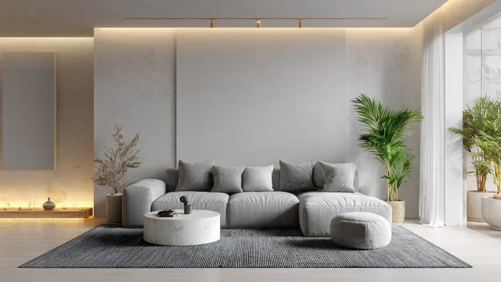 10 Living Room Rug Ideas That Transform Your Space Completely 5 Minimal Solid Color Living Room Rug