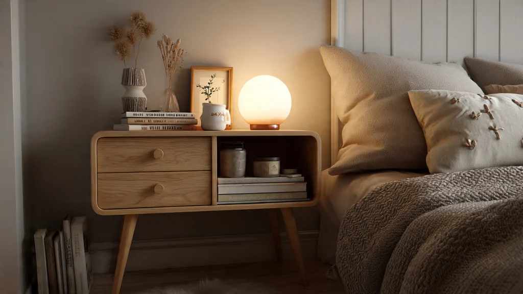 Top 10 Nightstand: Best Nightstand Ideas for Modern, Small & Luxury Bedrooms 5 Nightstand with Open Shelf (Best Budget Option)