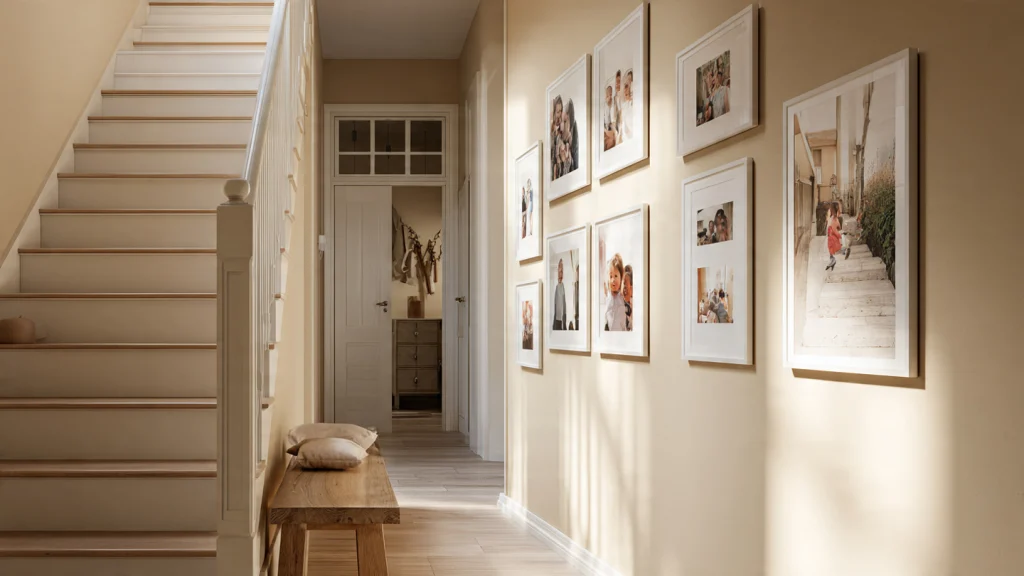 12 Gallery Wall Ideas to Elevate Your Home Décor Instantly 5 4. Gallery Wall with Family Photos