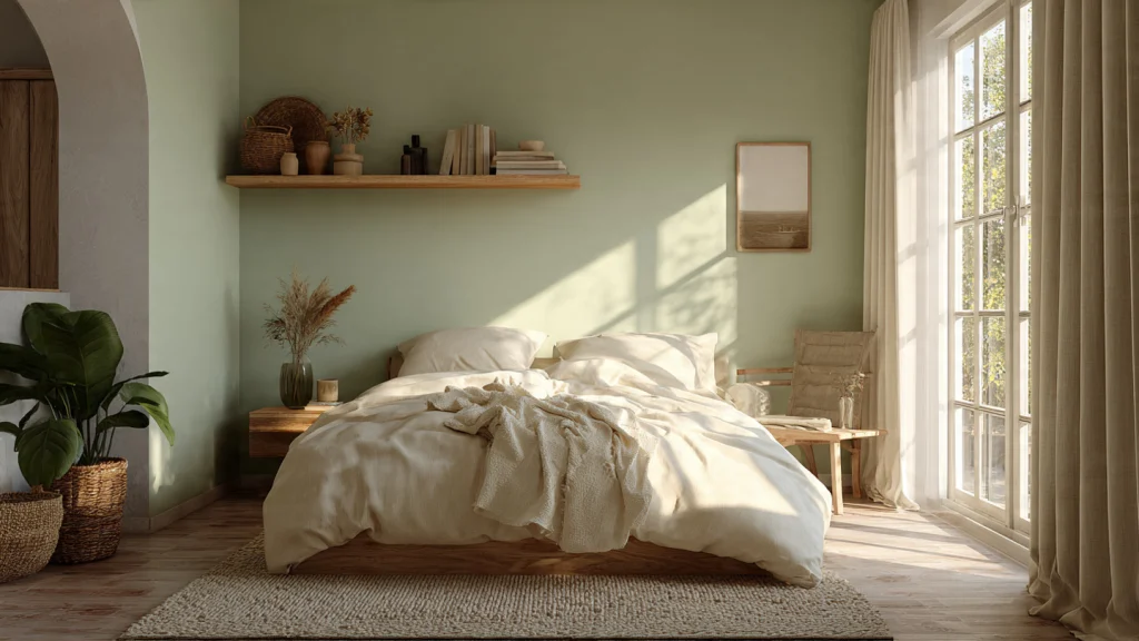 20 Cottagecore Bedroom Ideas to Create a Cozy, Romantic, and Timeless Space 5 Soft Neutral and Pastel Color Palette