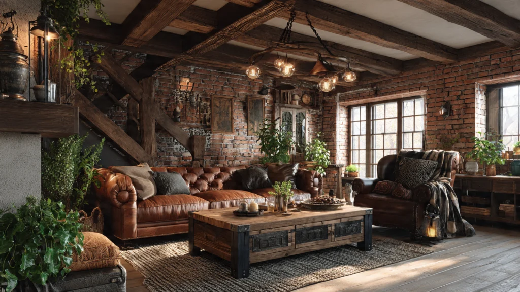 12 Living Room Designs: Modern, Cozy & Stylish Ideas for Every Home 6 Rustic Living Room Design