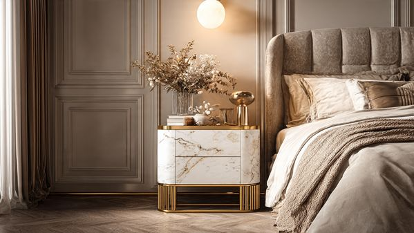 Top 10 Nightstand: Best Nightstand Ideas for Modern, Small & Luxury Bedrooms 6 Luxury Marble-Top Nightstand (Premium Pick)