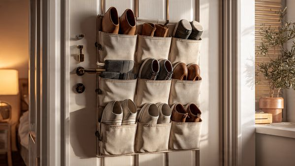 13 Shoe Storage Ideas That Save Space and Transform Your Home 6 Over-the-Door Shoe Organizers