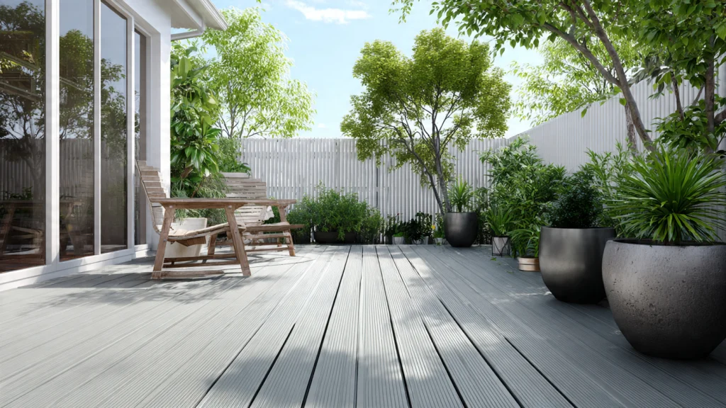 14 Backyard Deck Ideas for a Stunning Outdoor Makeover (Modern, Cozy & Budget-Friendly Options) 7 Low-Maintenance Composite Deck