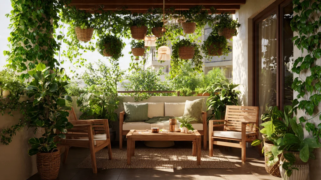 Top 10 Back Porch Ideas to Create a Beautiful, Relaxing Outdoor Space 7 Greenery-Focused Back Porch