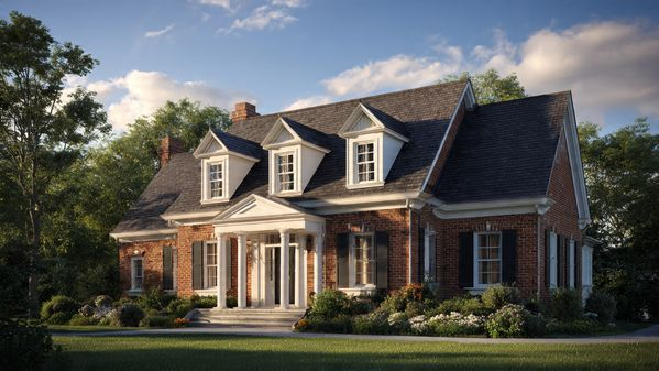 15 Colonial House Exterior Ideas That Define Timeless Elegance 7 Colonial House Exterior with Dormer Windows