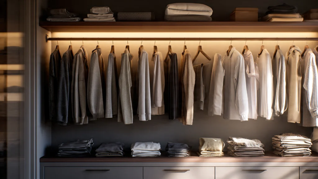 10 Wardrobe Design Ideas: Modern, Stylish & Space-Saving Wardrobes 7 Open Wardrobes