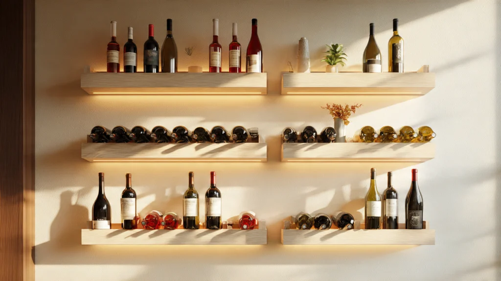 20 Wall Bar Ideas: Stylish, Modern & Space-Saving Designs for Every Home 7 Wall Bar with Built-In Wine Rack
