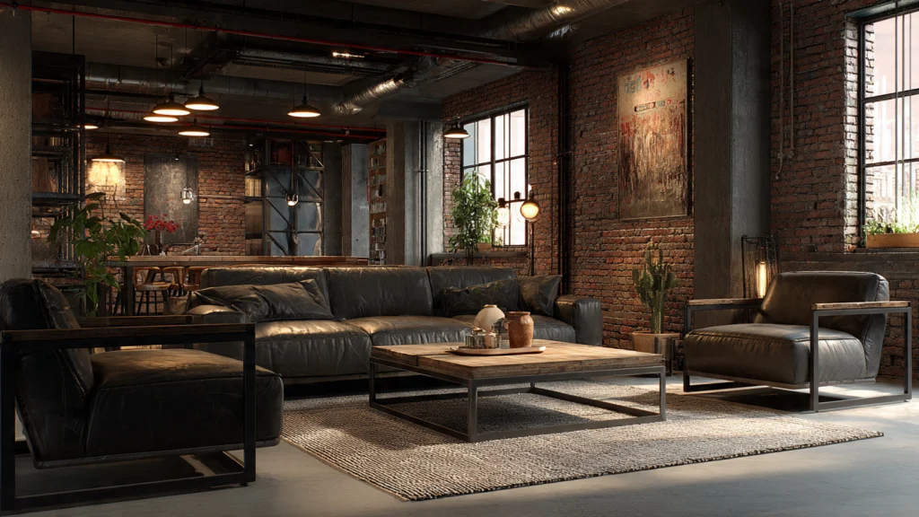 12 Living Room Designs: Modern, Cozy & Stylish Ideas for Every Home 8 Industrial Living Room Design