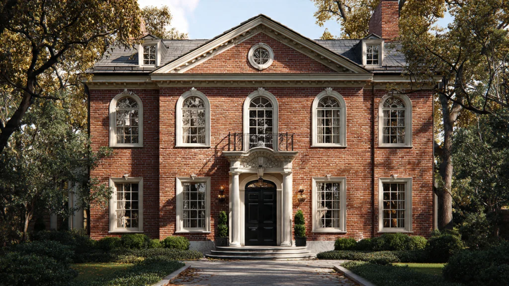 15 Colonial House Exterior Ideas That Define Timeless Elegance 8 Georgian Colonial House Exterior Style