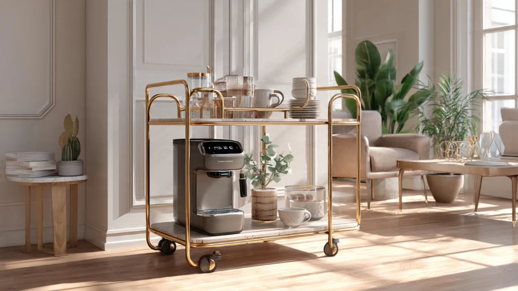 14 Coffee Bar Ideas to Create a Stylish, Functional & Cozy Coffee Corner at Home 8 Built-In Coffee Bar Nook