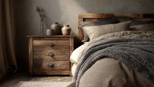 Top 10 Nightstand: Best Nightstand Ideas for Modern, Small & Luxury Bedrooms 8 Rustic Farmhouse Nightstand (Warm & Cozy)