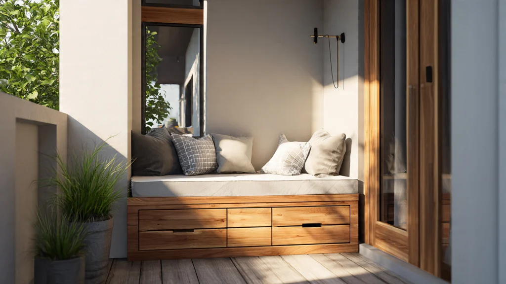 Top 10 Back Porch Ideas to Create a Beautiful, Relaxing Outdoor Space 9 Multi-Functional Back Porch Idea