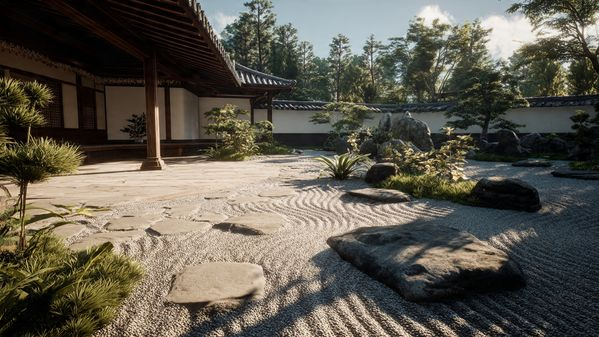 13 Garden Ideas to Create a Beautiful, Peaceful & Modern Outdoor Space 9 Zen Garden