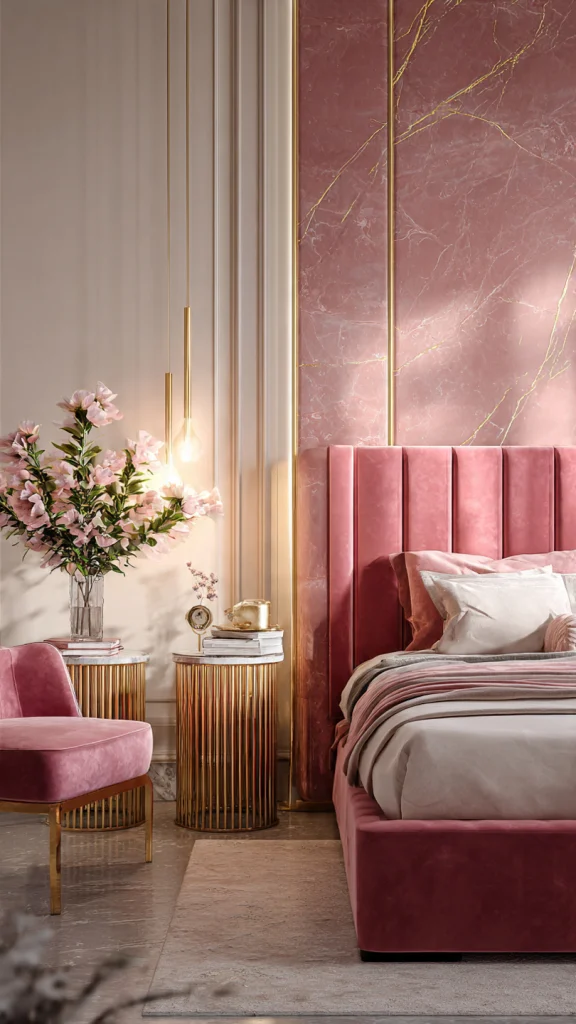 15 Pink Room Aesthetic Ideas for a Cute, Cozy & Modern Space 9 Luxury Pink Room Aesthetic
