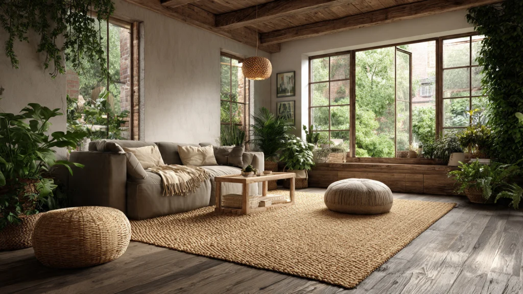 10 Living Room Rug Ideas That Transform Your Space Completely 9 Natural Fiber Living Room Rug (Jute & Sisal)