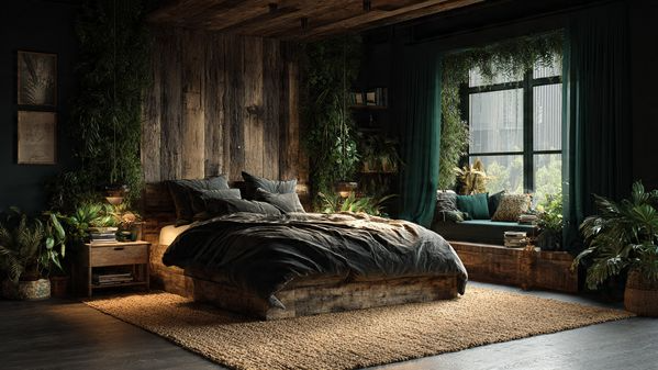 10 Romantic Moody Bedroom Ideas for a Cozy & Intimate Space 10 Texture Layering for a Cinematic Moody Look