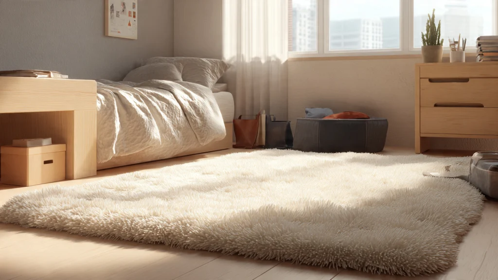 11 College Dorm Room Ideas for Style, Comfort & Smart Space-Saving 10 Add Warmth & Comfort