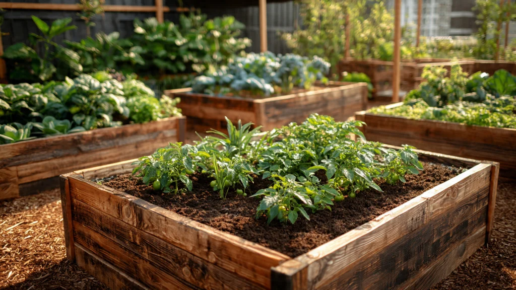 13 Garden Ideas to Create a Beautiful, Peaceful & Modern Outdoor Space 10 Vegetable Garden