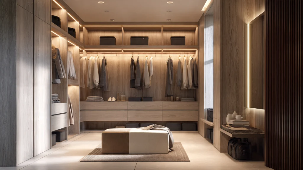 12 Dressing Room Design: Luxury, Modern & Space-Saving Ideas for Every Home 10 Minimalist Dressing Room Design