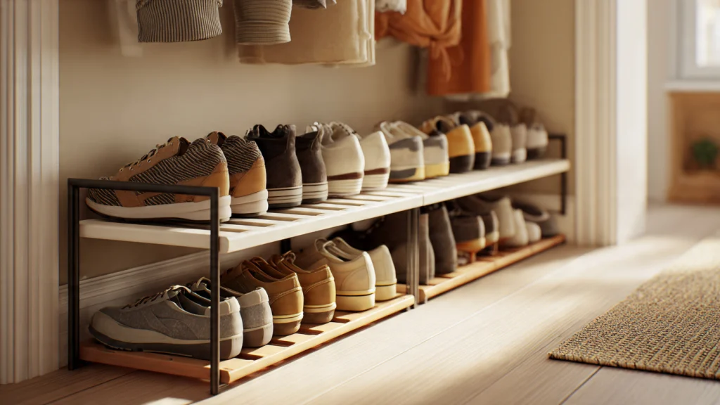 13 Shoe Storage Ideas That Save Space and Transform Your Home 10 Open Shoe Racks for Easy Access