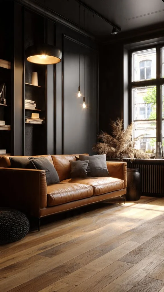 11 Black and Brown Living Room Ideas for a Stylish, Modern & Cozy Home 1 Black and Brown Living Room Ideas