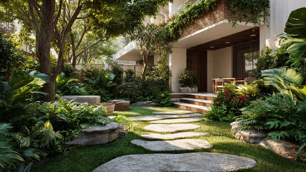 13 Garden Ideas to Create a Beautiful, Peaceful & Modern Outdoor Space 1 Garden Ideas