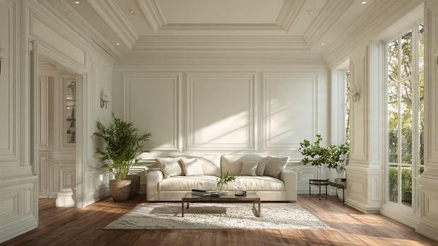 20 Wainscoting Ideas to Transform Your Home with Style & Elegance 2 1. Classic Raised Panel Wainscoting
