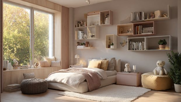 20 Kids Room Design Ideas That Are Fun, Smart & Future-Ready 2 1. 20 Kids Room Design with Colorful Theme