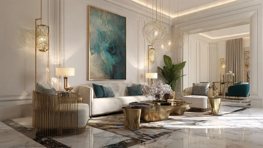 20 Floor Lamp Ideas for Stylish, Modern & Functional Home Lighting 11 10. Crystal Floor Lamp – Luxury & Elegance