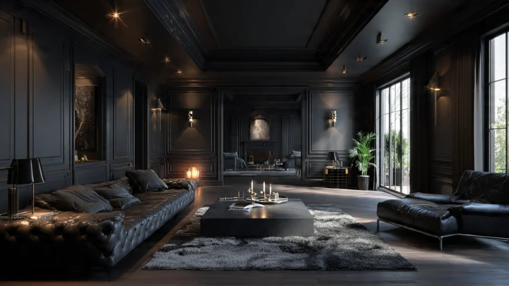 15 Color Drenching Interior Ideas for a Bold & Luxurious Home 10 Soft Blue Color Drenching