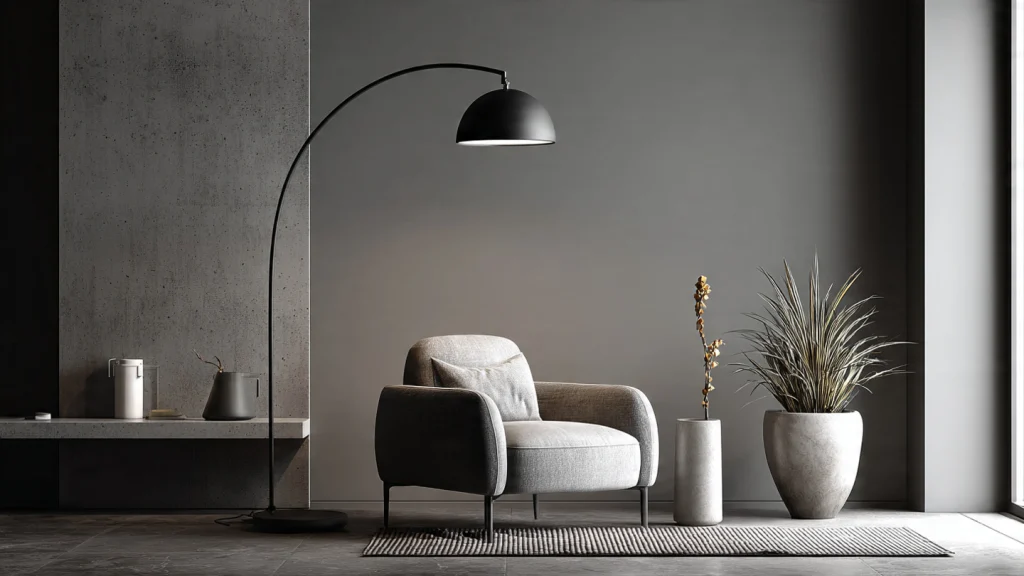 20 Floor Lamp Ideas for Stylish, Modern & Functional Home Lighting 12 11. Shelf Floor Lamp – Lighting + Storage