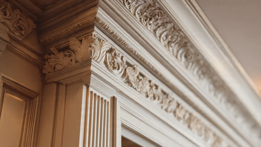 20 Wainscoting Ideas to Transform Your Home with Style & Elegance 16 15. Luxury Wainscoting with Decorative Molding