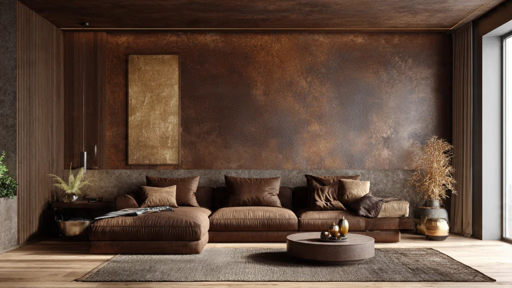 15 Color Drenching Interior Ideas for a Bold & Luxurious Home 15 Brown & Mocha Color Drenching