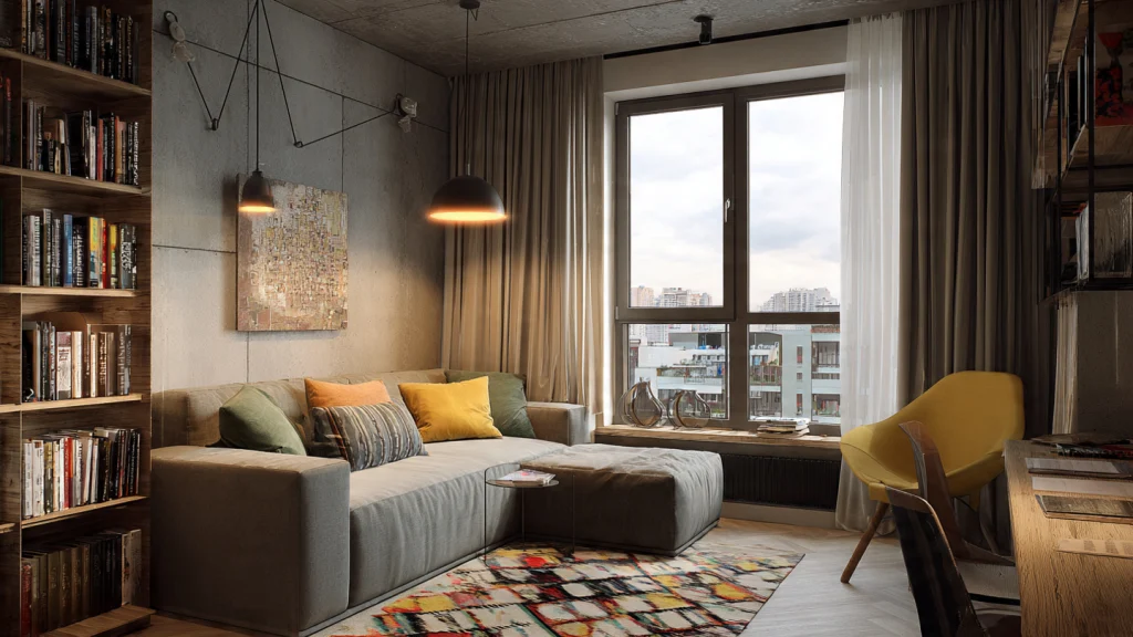 20 Floor Lamp Ideas for Stylish, Modern & Functional Home Lighting 19 18. Fabric Shade Floor Lamp – Soft Lighting