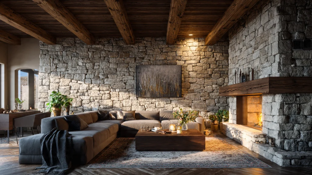 20 Fireplace Ideas to Create a Warm, Stylish & Cozy Home 7 Fireplace with TV Wall Design