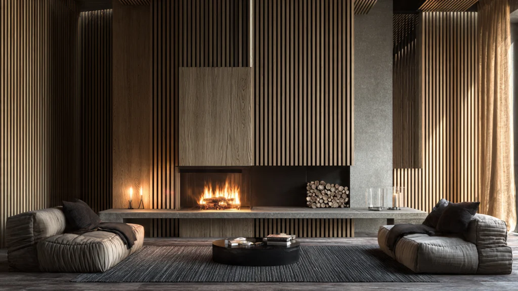 20 Fireplace Ideas to Create a Warm, Stylish & Cozy Home 8 Corner Fireplace Idea