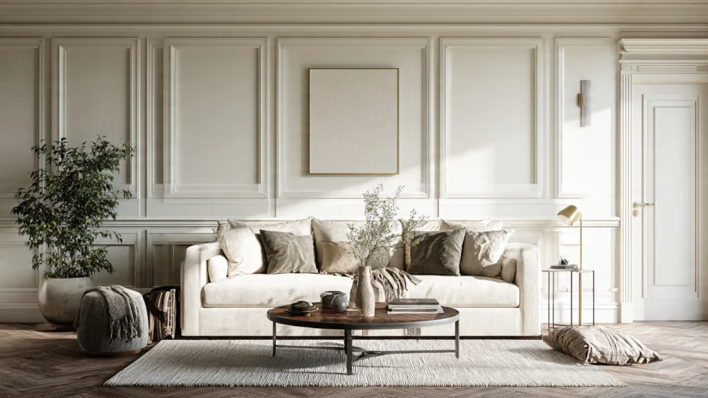 20 Wainscoting Ideas to Transform Your Home with Style & Elegance 9 8. Two-Tone Wainscoting Wall Designs